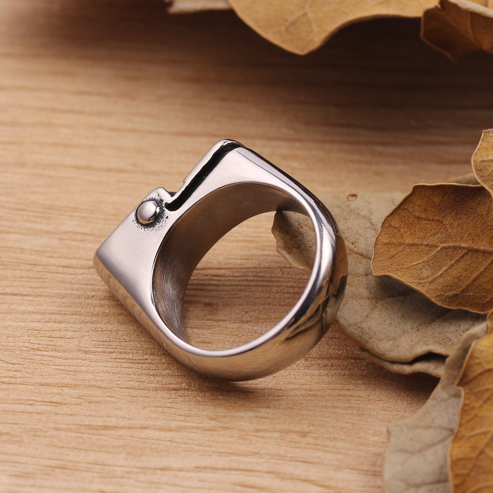 Punk Metal Lighter Ring Punk Metal Lighter Ring